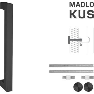 MPkovania FT - MADLO kód K02K 25x25 mm UN ks Rozteč madla: 900 mm, Rozmer profilu madla: 25x25 mm, Dĺžka: 925 mm