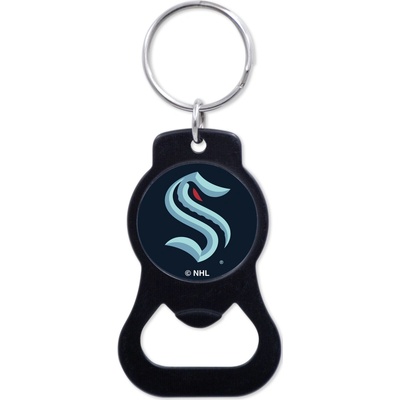 Přívěsek na klíče Wincraft Seattle Kraken NHL Black Bottle Opener Key Ring WI_62977322