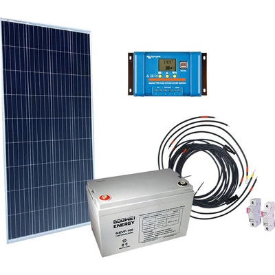 Victron Energy solárna sada 175 Wp batéria Goowei Energy 100 Ah