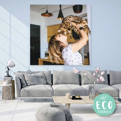 Fotoobraz na plátno z vlastnej fotografie 100 x 100 cm