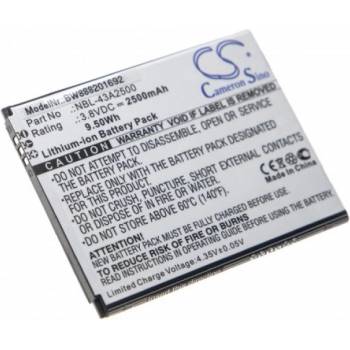 Image 1 of VHBW Батерия за TP-Link Neffos C7s, 2500 mAh (888201692)