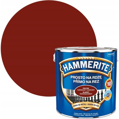 Hammerite přímo na rez 2,5L hladká červenohnědá