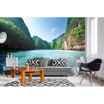 DIMEX ART s. r. o Самозалепваща се флизелинова фототапета острови фи фи 375 x 250 см