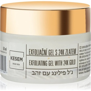 KESEM Exfoliating Gel with 24K Gold ексфолиращ гел с 24 каратово злато 50ml