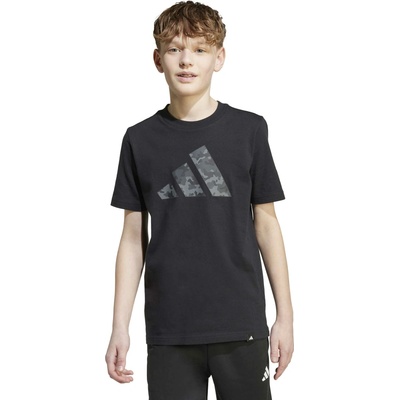 adidas Camo Logo Tee čierna