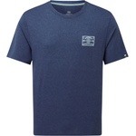 Sherpa Мъжка тениска Sherpa Jutnu Badge Tee T-shirt - Rathee Blue (216-8634-0211)