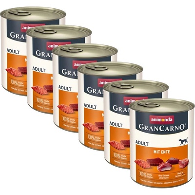 Animonda GranCarno Original Adult - свинско и патица 6 x 800г