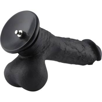 Image 1 of HISMITH HSA111 Super Huge Silicone Dildo KlicLok 12.4" Black