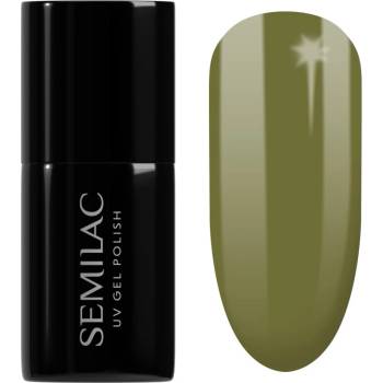 Semilac UV Hybrid WellBeing гел лак за нокти с използване на UV/LED лампа цвят 659 Matcha Latte 7ml