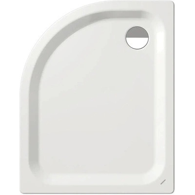 Kaldewei Advantage - Čtvrtkruhová asymetrická sprchová vanička Zirkon 501-1, 900 x 750 mm sprchová vanička 455500010001