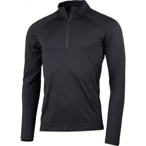 Lundhags Мъжко мериносово термобельо Lundhags Gimmer Merino Light 1/2 Zip Merino base layer - Black (015-0950-0211)