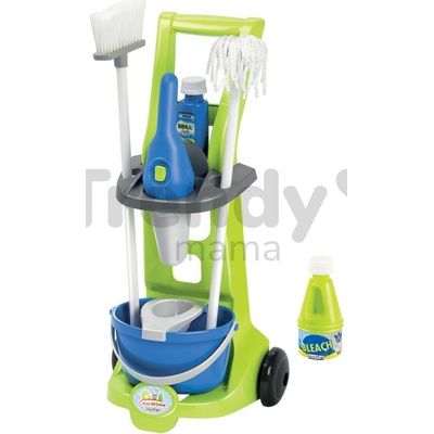 Écoiffier úklidový vozík Clean Home 1769 modro-zelený