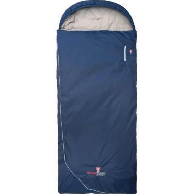 Grüezi bag Синтетичен спален чувал Grüezi Bag Wolle Camp Comfort XXL Synthetic sleeping bag - Night Blue - размер bis 191 cm Körpergröße (514-1647-0112)