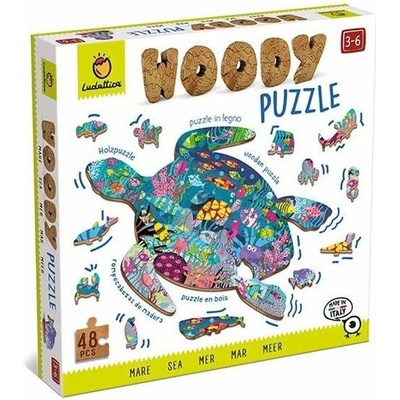 Ludattica Woody More drevené 21245 48 dielov