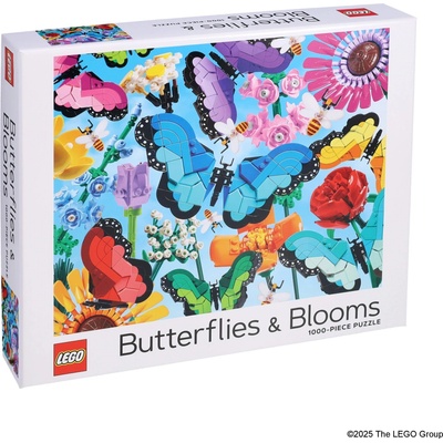 CHRONICLE BOOKS LEGO® Motýle a Kvety 1000 dielov