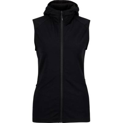 Stoic Дамски вълнен елек Stoic Women's MerinoFleece270 KuolpaLightSt. Vest Hood Merino vest - Black - размер XS (132-1581-0111)