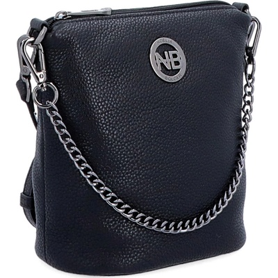 Noelia Bolger kabelka crossbody NB 3016 C čierna