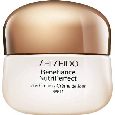 Shiseido Benefiance Подмладяващ дневен крем NutriPerfect, SPF15, 50 ml