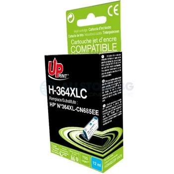 Image 1 of Compatible Мастилница UPRINT CN685 HP No364XL , Cyan (LF-INK-HP-CN685-UP)