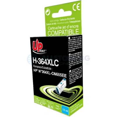 Compatible Мастилница UPRINT CN685 HP No364XL , Cyan (LF-INK-HP-CN685-UP)