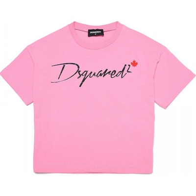 Dsquared2 Slouch Fit T-shirt ružová