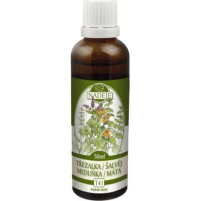 Naděje Podhorná Ľubovník-šalvia-mäta-medovka 50 ml