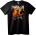 NOONEBRAND Тениска Крале на Manowar - M, Black