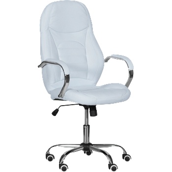 Carmen Президентски офис стол Carmen 6515 - бял (3520747_1)