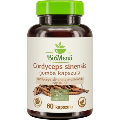 BioMenü Bio Cordyceps sinensis Hubový kapsuly 60 ks