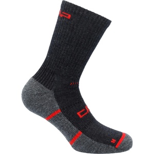 CMP Мъжки туристически чорапи CMP Trekking Sock Merinos Walking socks - Carbon - размер 39-42 (EU) (204-9980-0213)