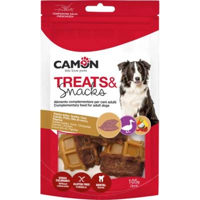 Camon Treats&Snacks Dog Waffle s kačacím mäsom 3ks 105 g