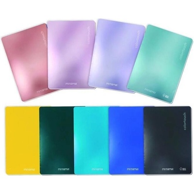 MITAMA Sešit Color Touch A5 čtverečkovaný tm.zelená