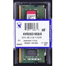 Kingston DDR4 8GB 2666MHz CL19 KVR26S19S8/8