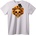NOONEBRAND Тениска Череп с Корона от Слънчоглед - 2XL, White