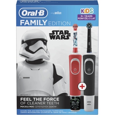 Oral-B Vitality D100 + D100 Kids Star Wars