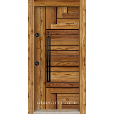 Starsteeldoor Блиндирана врата StarLife SD-666 Сарухан (цена без монтаж)