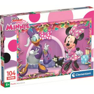 Clementoni Детски пъзел Clementoni от 104 части - Мини и Дейзи (25055) - baby