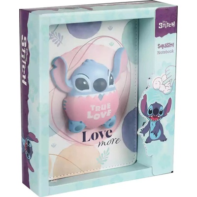 Coolpack Zápisník B6 s 3D postavičkou True Love Stitch Pastel