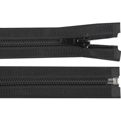 Spirálový zip No 5 délka 90 cm bundový Varianta: 332 černá, Balení: 1 ks