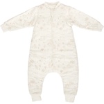 Bimbidreams Бебешки спален чувал с крачета Bimbidreams - Noe, 75 cm, Tog 2.5, White/Linen (8435629206694) - ozone