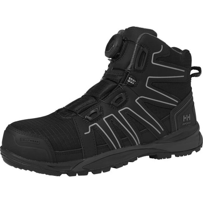 Helly Hansen Manchester 78424 Mid Boa S3 kotníková obuv Černá/šedá