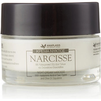 Anaplasis Възстановяващ нощен крем за лице с хиалуронова киселина и маслинов сквалан Narcisse (ap-0005)
