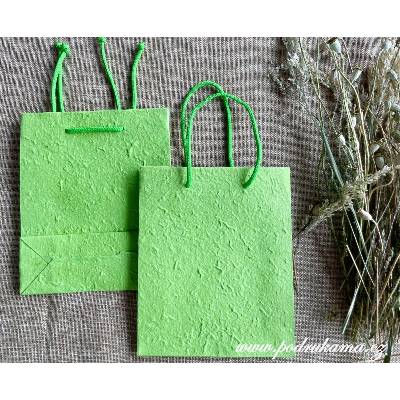 Sapaimport Dárková taška 16x19x6 cm - T5 více barev Barevnost: zelená