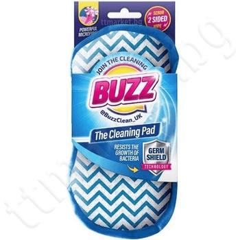 Buzz Двулицева гъба за почистване - Синя (3125)