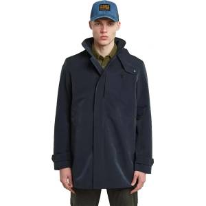 G-STAR Палто G-Star Garber Unpadded trench coat - Blue (Salute / Dark Black)