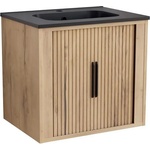 Inter Ceramic Конзолен шкаф за баня, AREZZO 6045 WOODEN, Inter Ceramic, 45х55х60см (6045 WOODEN)