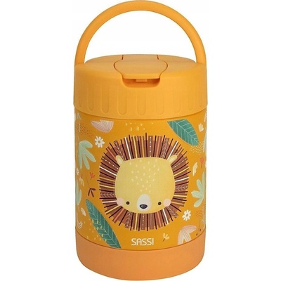 Sassi Jídlonosič pro děti 350 ml Lev