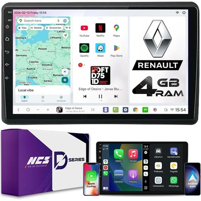 NCS D10 pro Renault Master 2019-2024 4GB