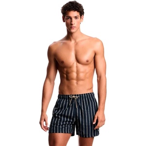 Giorgio Armani Бански гащета Emporio armani EM000583_AF20445 swimming shorts - Blue (Strip Blue / Nut / Black)