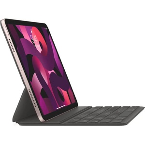 Apple Оригинален Калъф с Клавиатура за iPad Pro 11, Smart Keyboard Folio Case Mxnk2, Черен (Mxnk2bg/a)